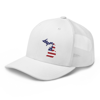 Michigan Trucker Hat (Patriot Edition)