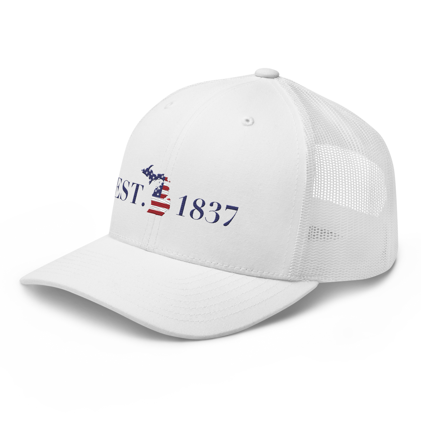 Michigan 'EST. 1837' Trucker Hat (Patriot Edition)