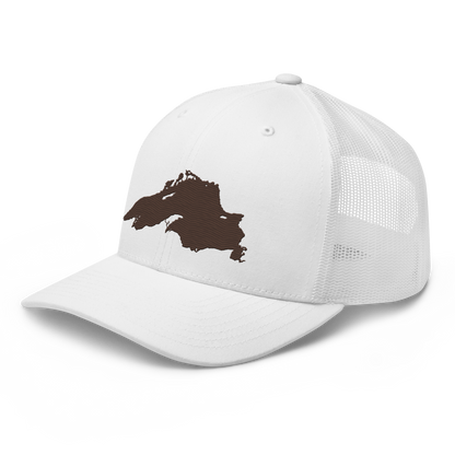 Lake Superior Trucker Hat | Hickory Brown