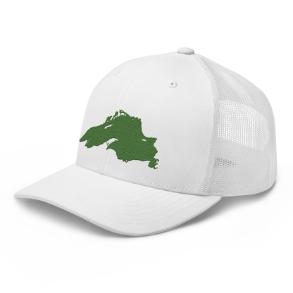 Lake Superior Trucker Hat | Pine Green