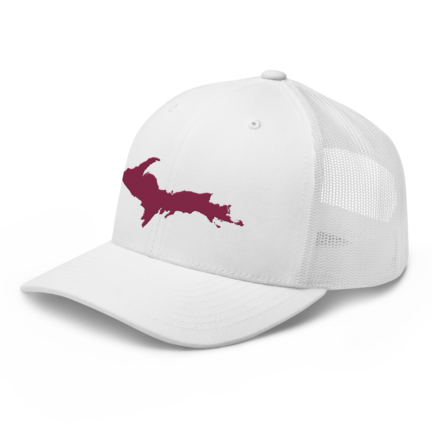 Upper Peninsula Trucker Hat | Ruby Red