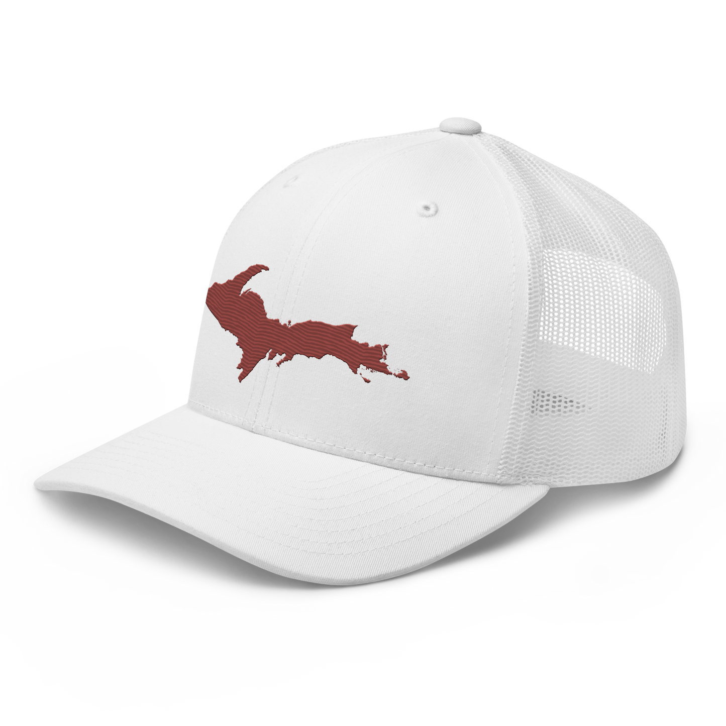 Upper Peninsula Trucker Hat | Ore Dock Red