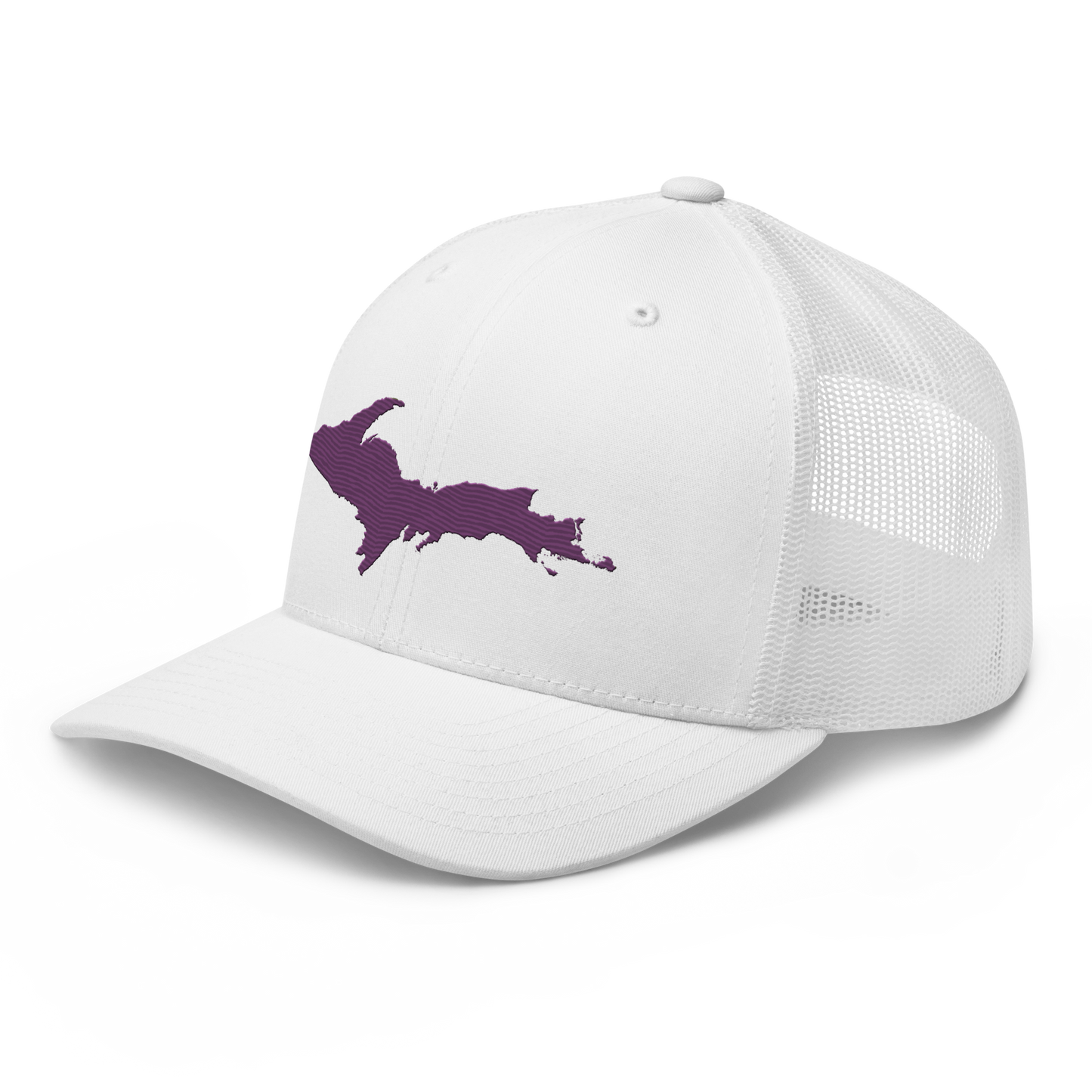 Upper Peninsula Trucker Hat | Plum