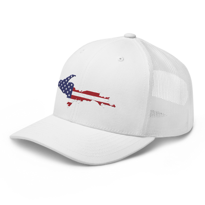 Upper Peninsula Trucker Hat | Patriotic Edition