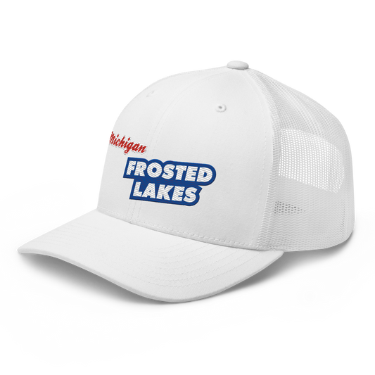 'Michigan Frosted Lakes' Trucker Hat | Cereal Parody