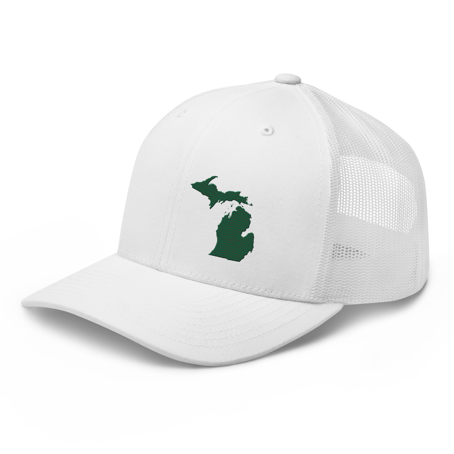 Michigan Trucker Hat | Superior Green Outline