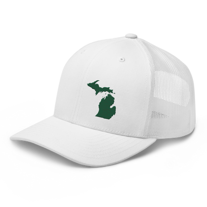 Michigan Trucker Hat | Superior Green Outline