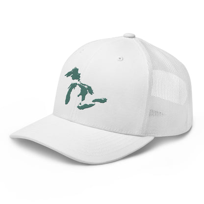 Great Lakes Trucker Hat | Copper Green