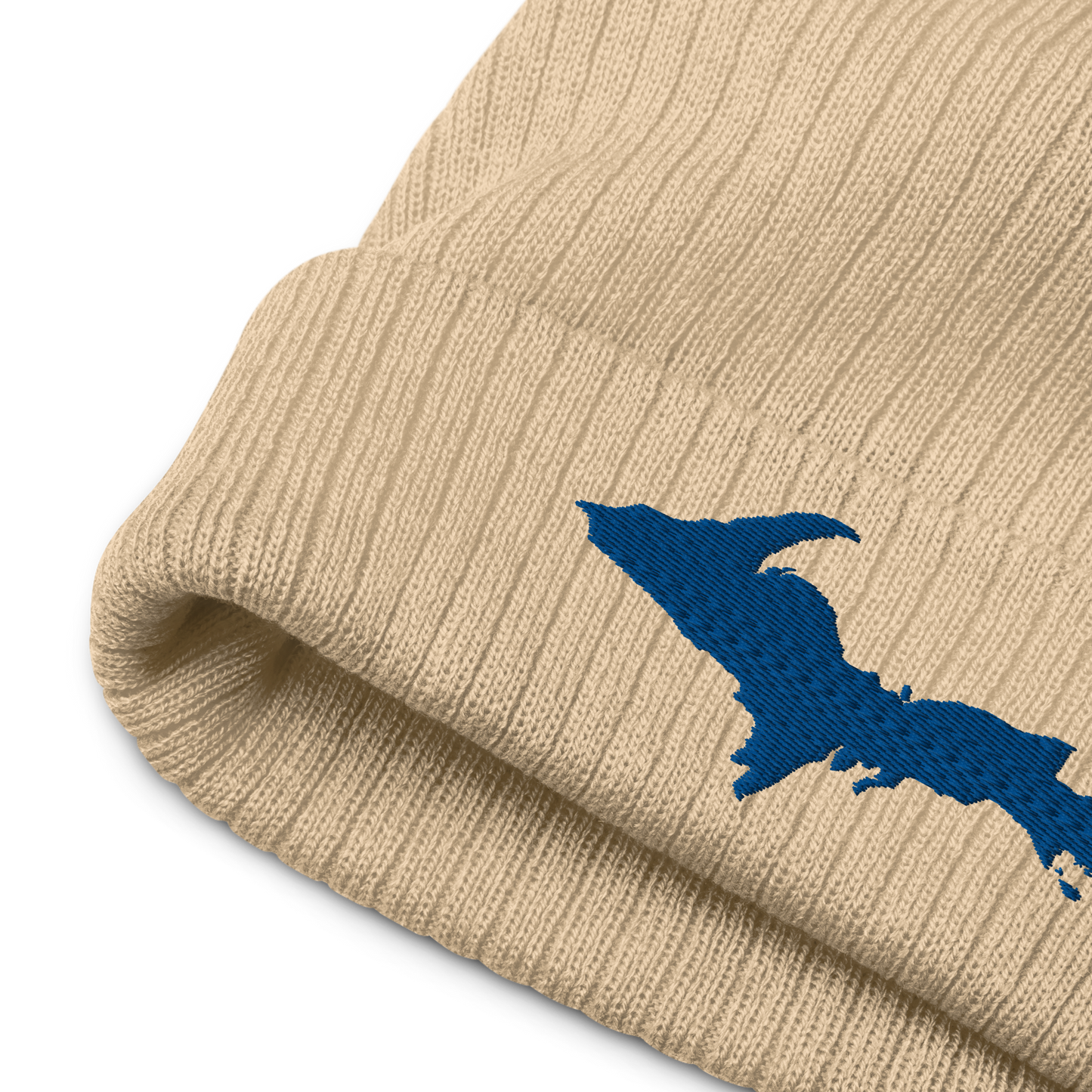 Upper Peninsula Ribbed Beanie | Blue