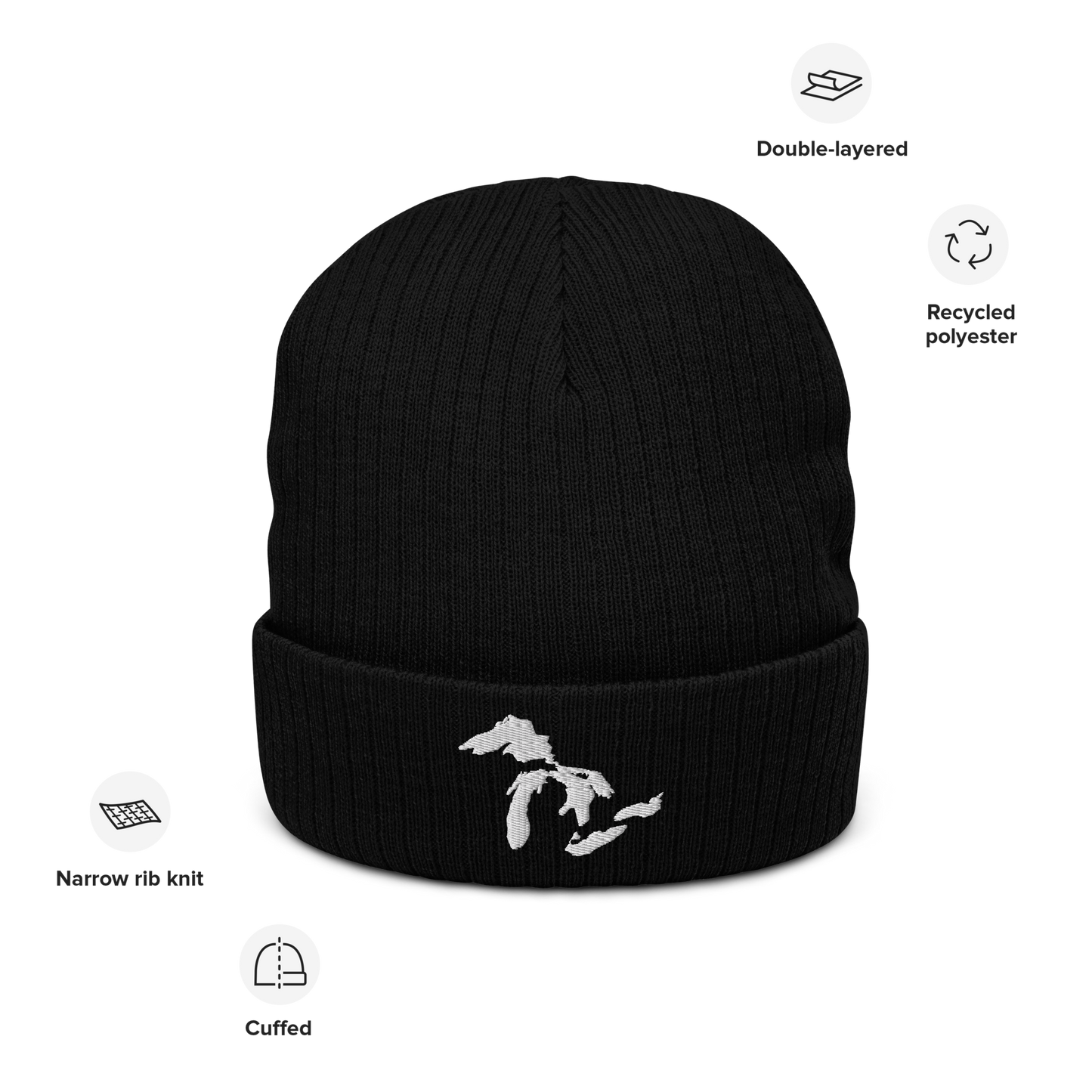 Great Lakes Ribbed Beanie