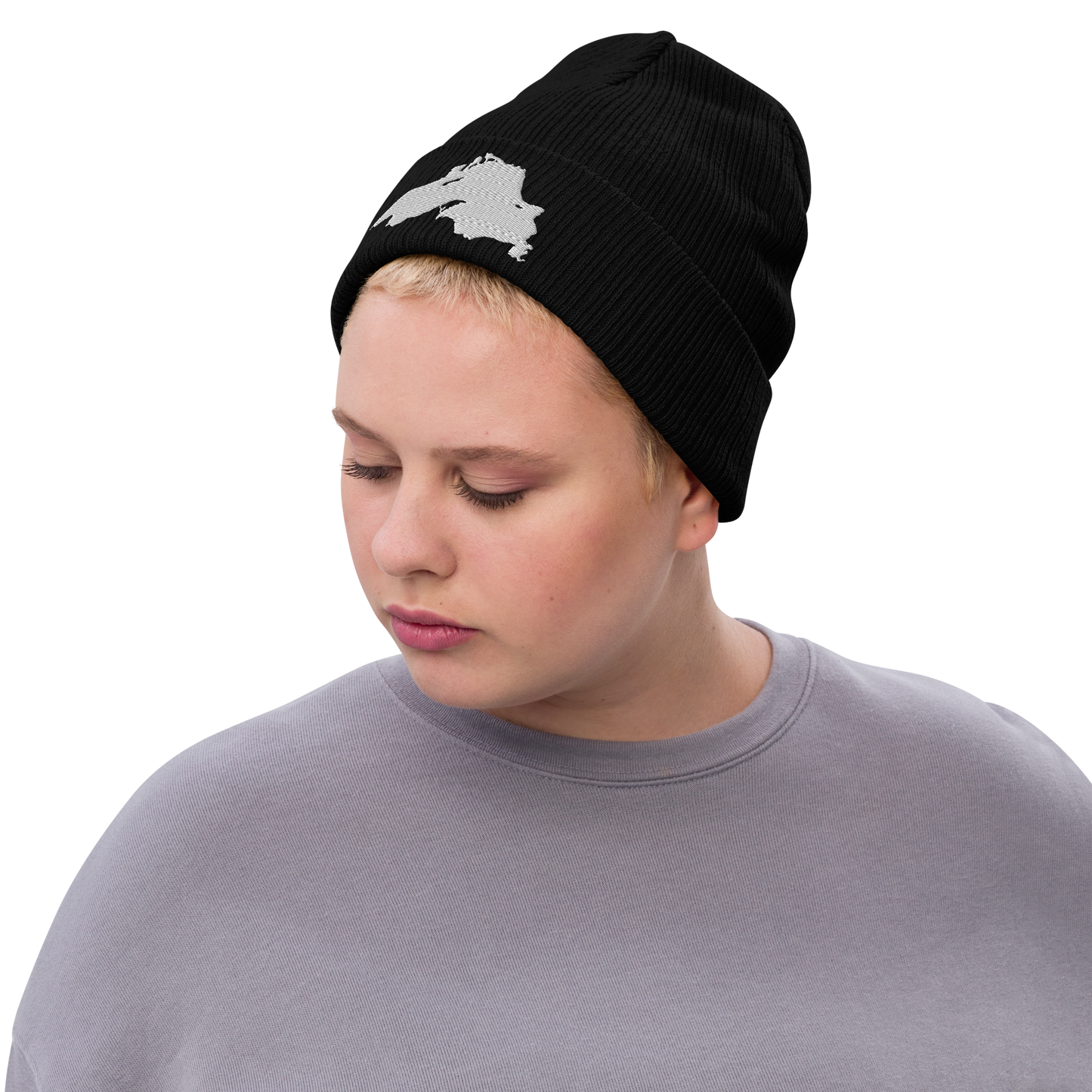 Lake Superior Ribbed Beanie