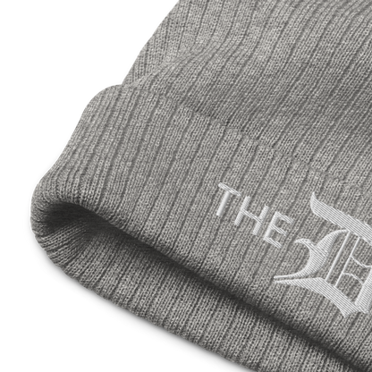 Detroit 'The D' Ribbed Beanie (w/ Old English 'D')
