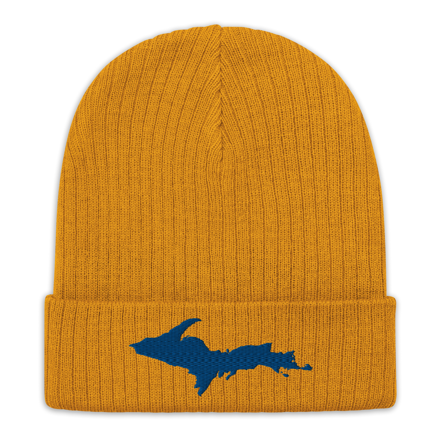 Upper Peninsula Ribbed Beanie | Blue