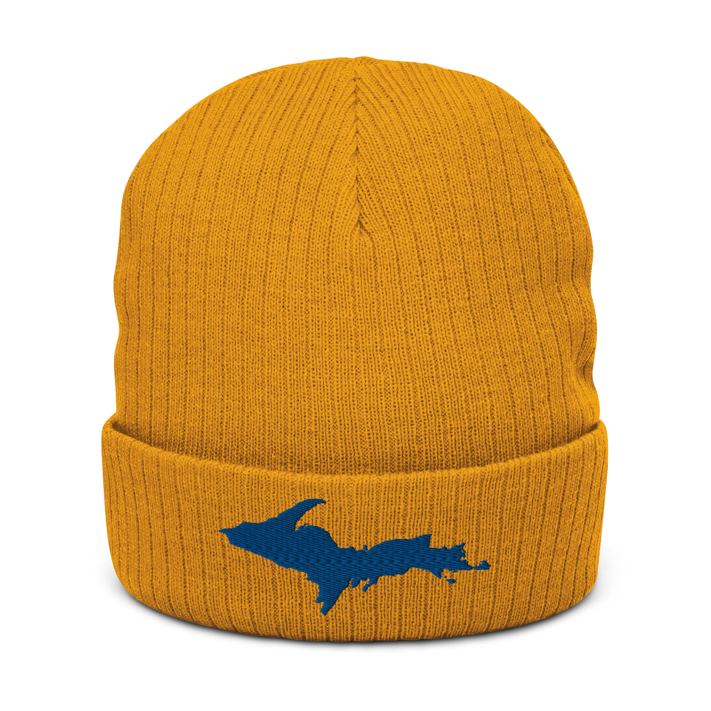 Upper Peninsula Ribbed Beanie | Blue