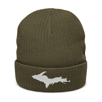 Upper Peninsula Ribbed Beanie