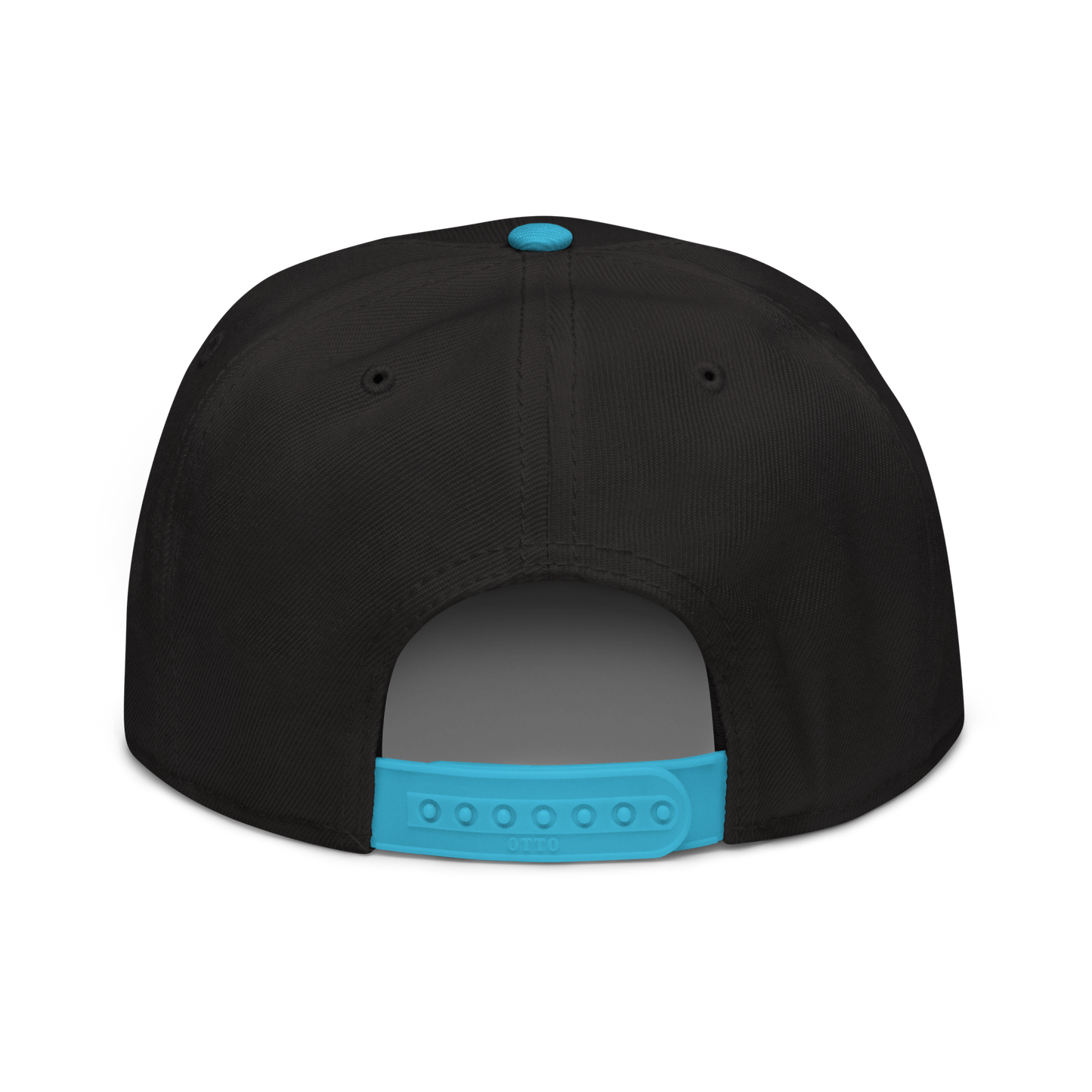 'Detroit Life' Flat Bill Snapback | 6-Panel - Aqua