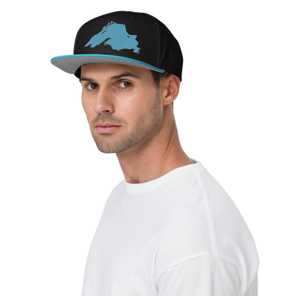 Lake Superior Snapback | 6-Panel - Aqua