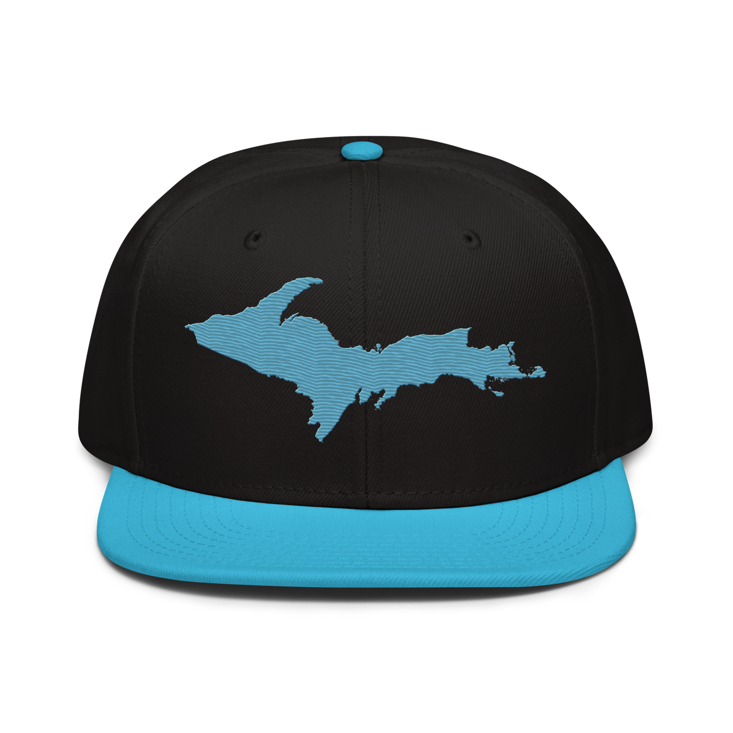 Upper Peninsula Snapback | 6-Panel - Aqua