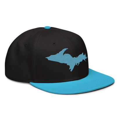 Upper Peninsula Snapback | 6-Panel - Aqua