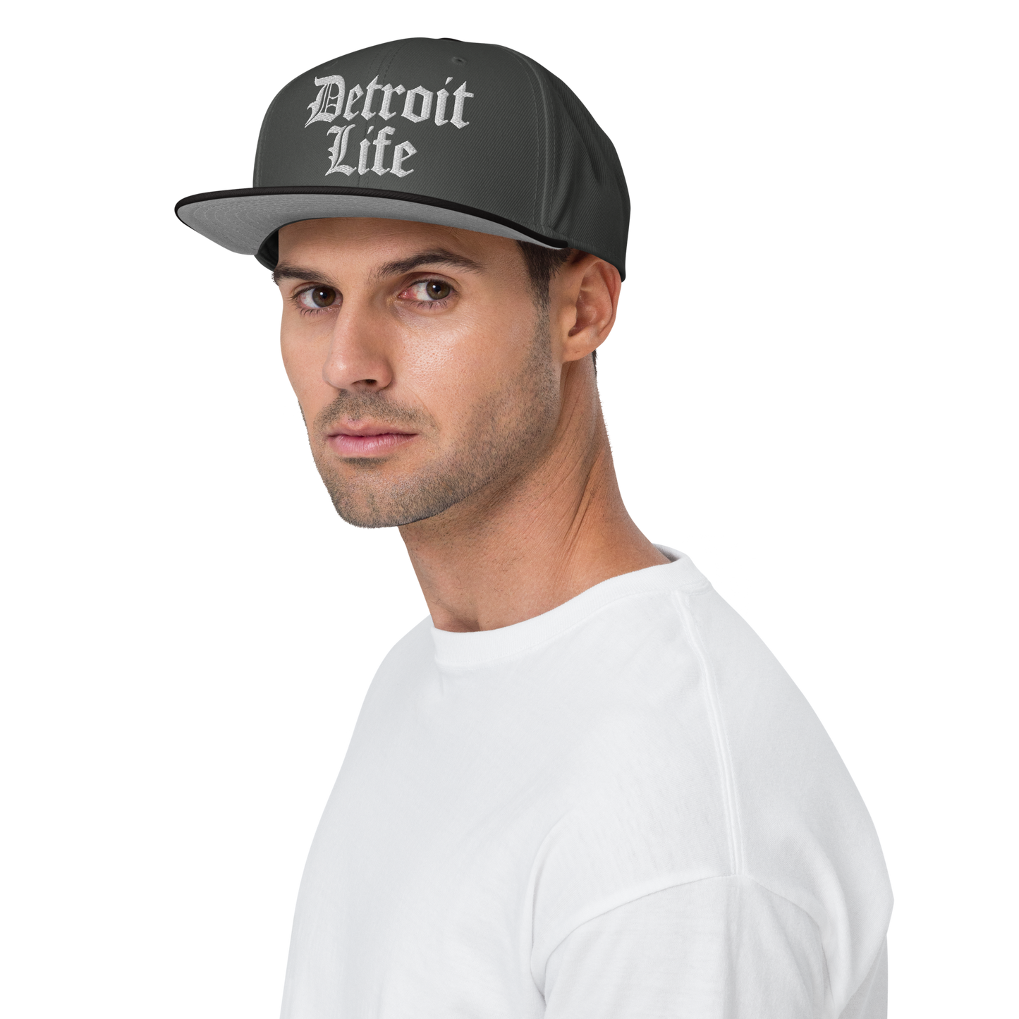 'Detroit Life' Flat Bill Snapback | 6-Panel