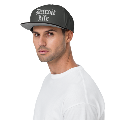 'Detroit Life' Flat Bill Snapback | 6-Panel