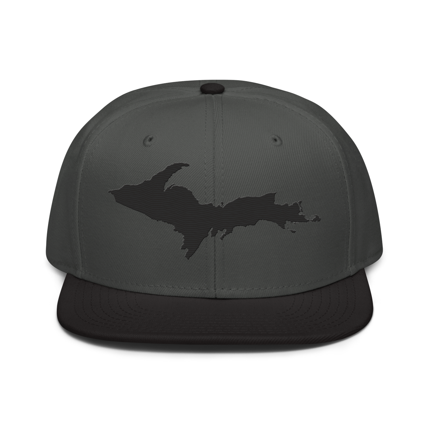 Upper Peninsula Snapback | 6-Panel - Black