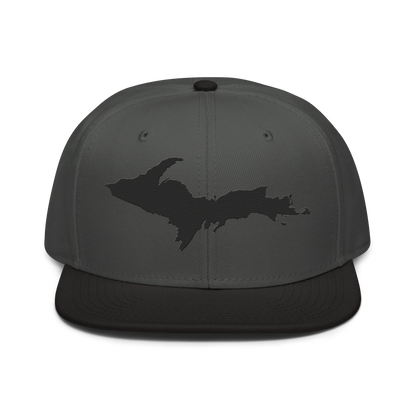 Upper Peninsula Snapback | 6-Panel - Black