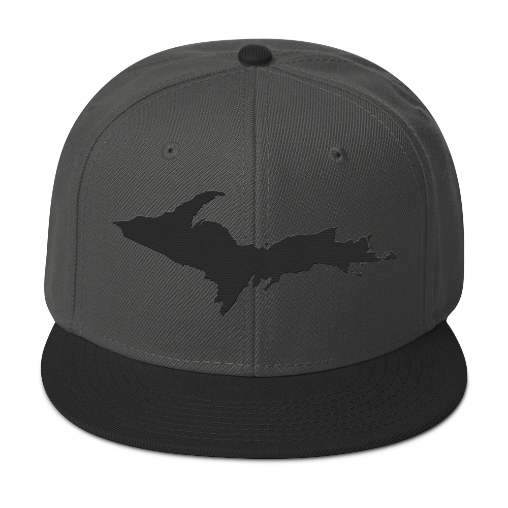 Upper Peninsula Snapback | 6-Panel - Black