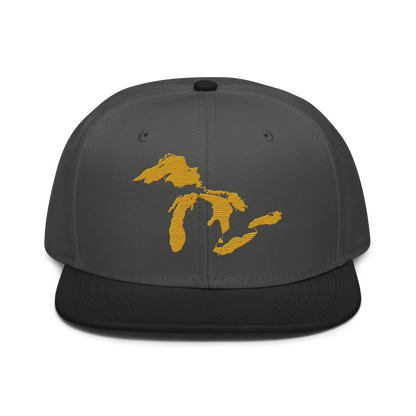 Great Lakes Snapback | 6-Panel - Gold