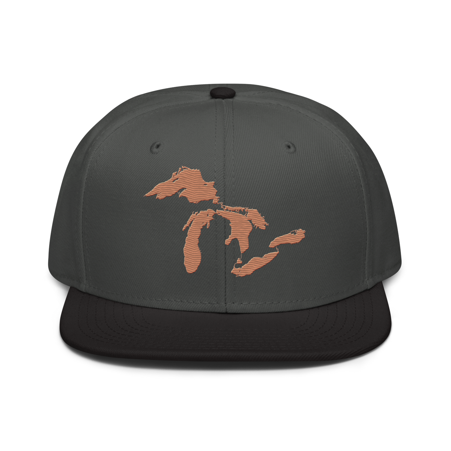 Great Lakes Snapback | 6-Panel - Copper