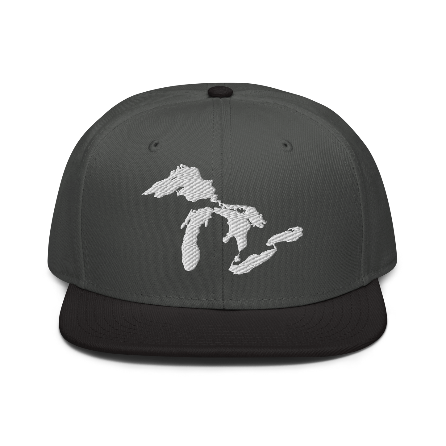 Great Lakes Snapback | 6-Panel - White