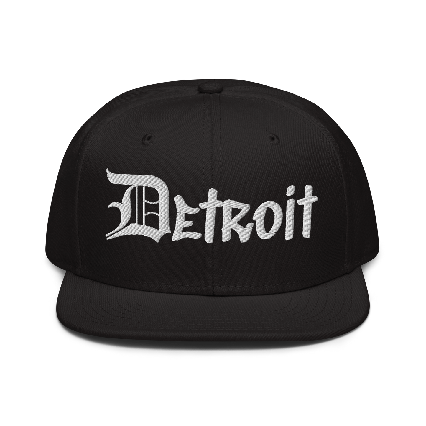 'Detroit' Snapback (OED Tag Font) | 6-Panel