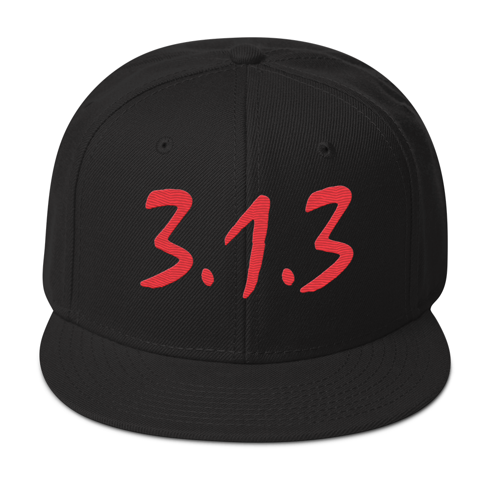 Detroit '313 Snapback (Compton Font) | 6-Panel