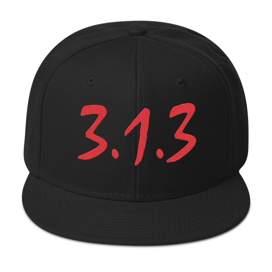 Detroit '313 Snapback (Compton Font) | 6-Panel