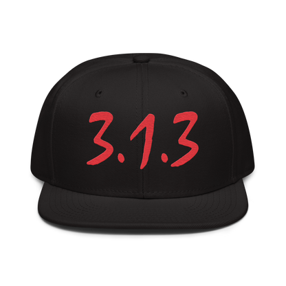 Detroit '313 Snapback (Compton Font) | 6-Panel