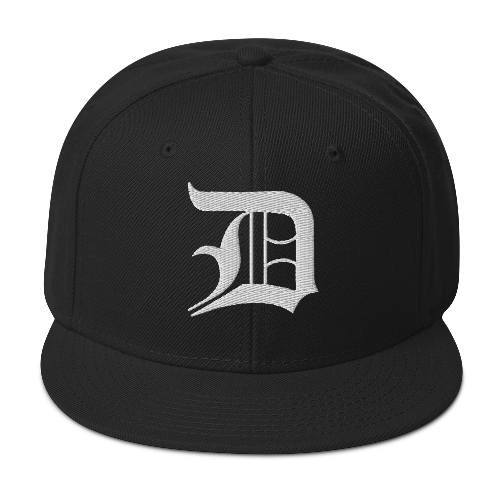 Detroit 'Old English D' Snapback | 6-Panel