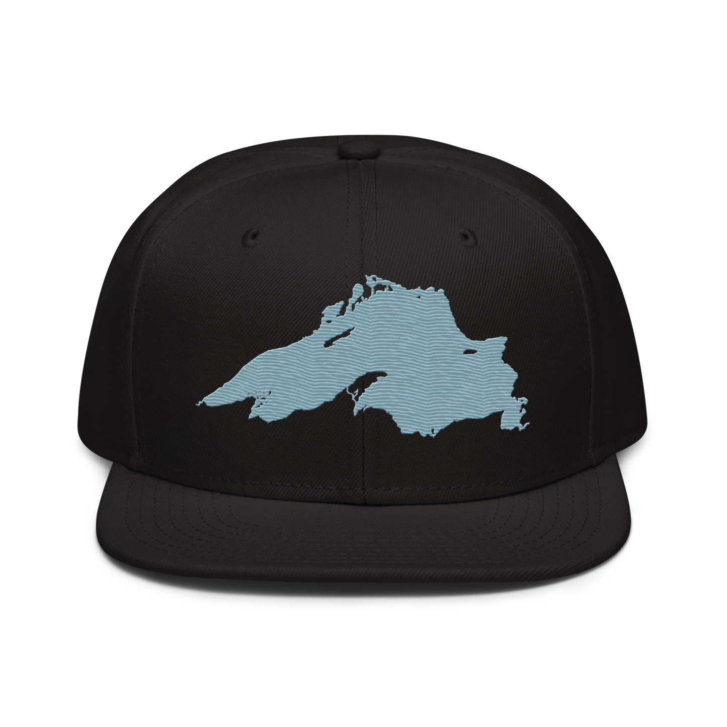 Lake Superior Snapback | 6-Panel - Opal Blue