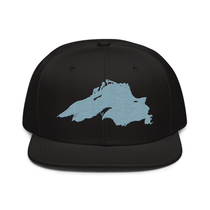 Lake Superior Snapback | 6-Panel - Opal Blue