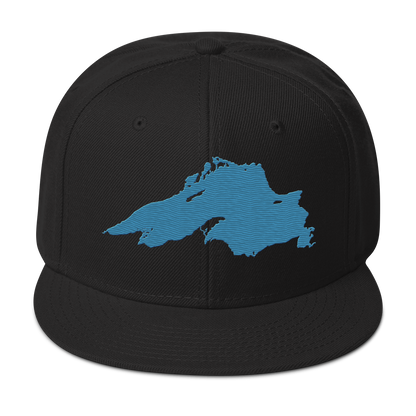 Lake Superior Snapback | 6-Panel - Traverse Blue