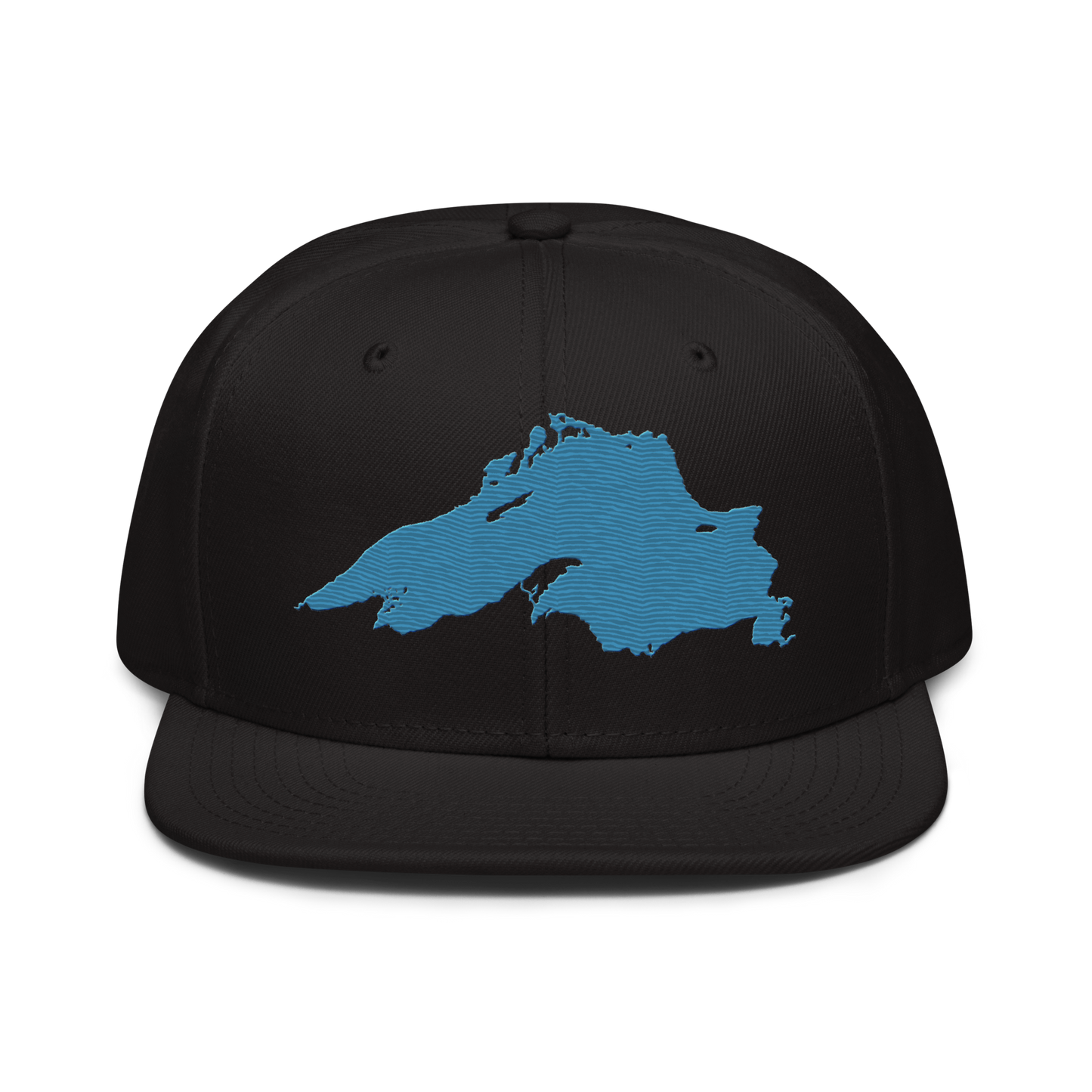 Lake Superior Snapback | 6-Panel - Traverse Blue