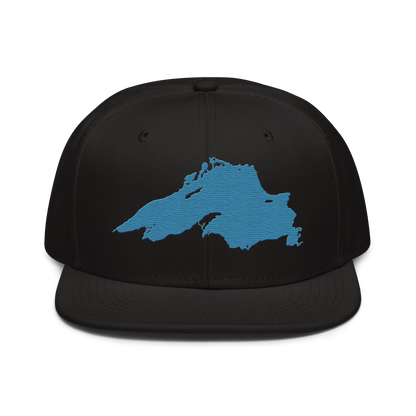 Lake Superior Snapback | 6-Panel - Traverse Blue