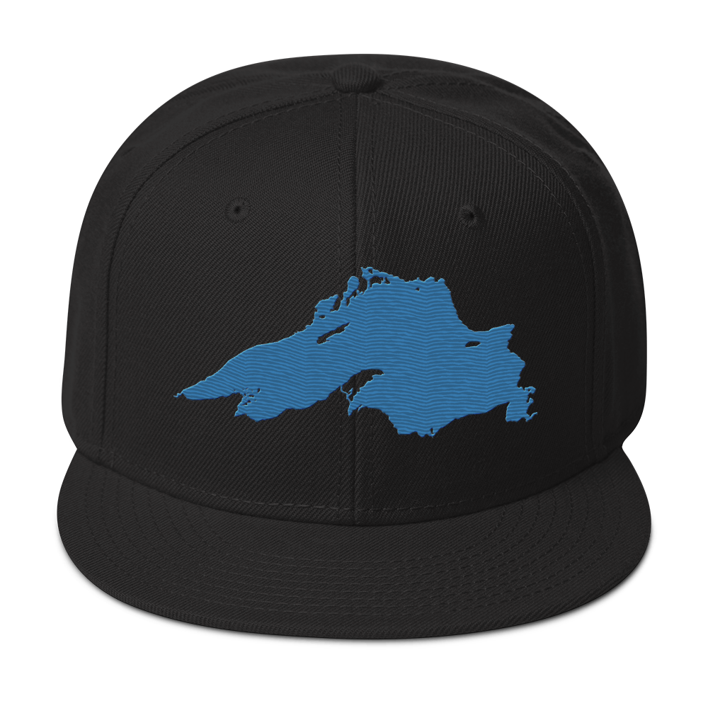 Lake Superior Snapback | 6-Panel - Superior Blue