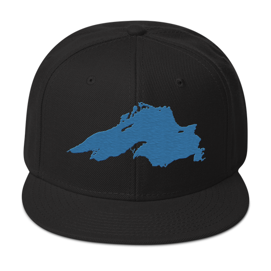 Lake Superior Snapback | 6-Panel - Superior Blue