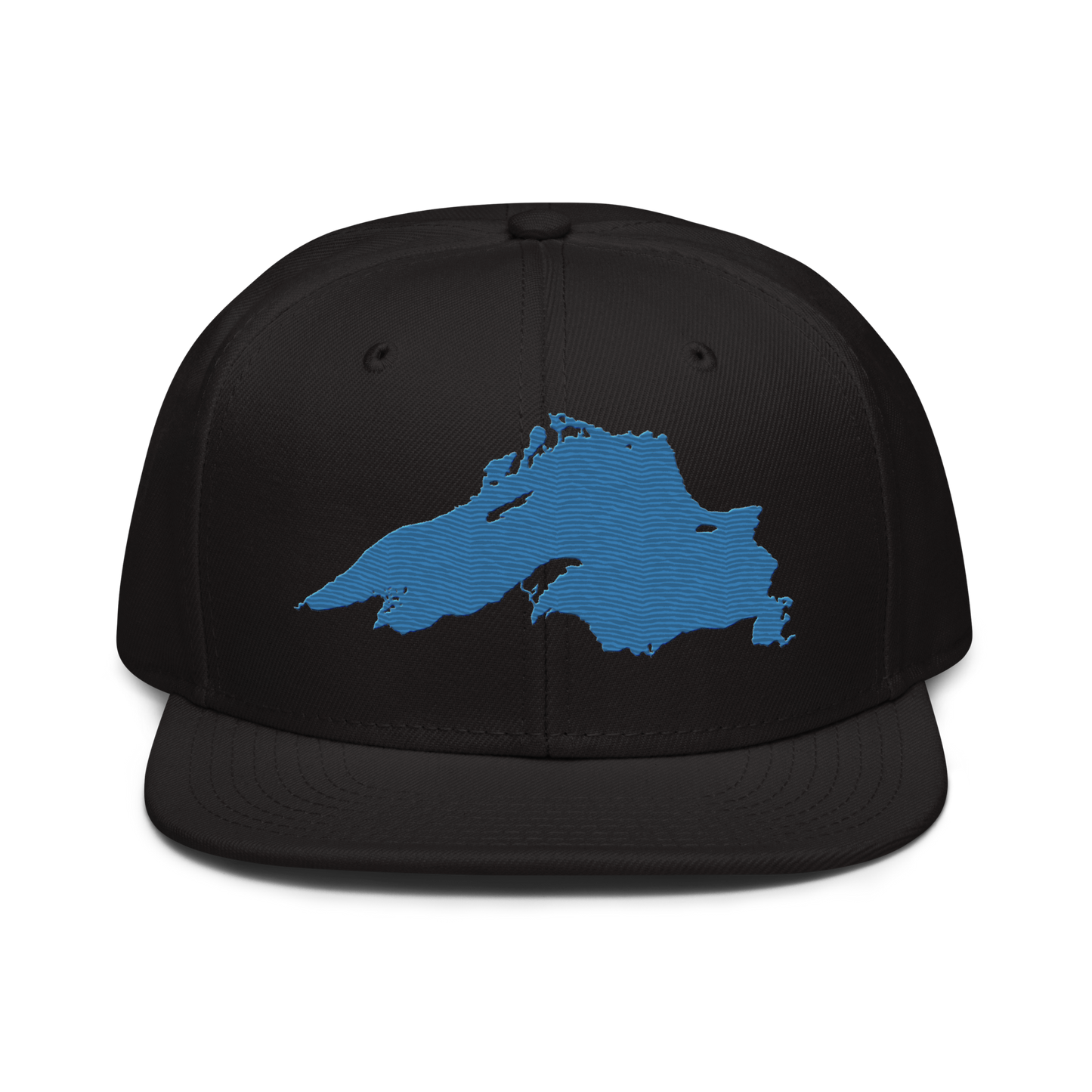 Lake Superior Snapback | 6-Panel - Superior Blue