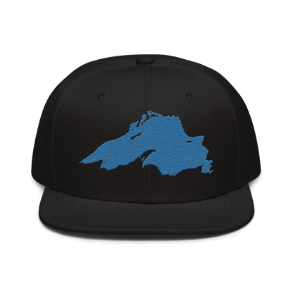 Lake Superior Snapback | 6-Panel - Superior Blue