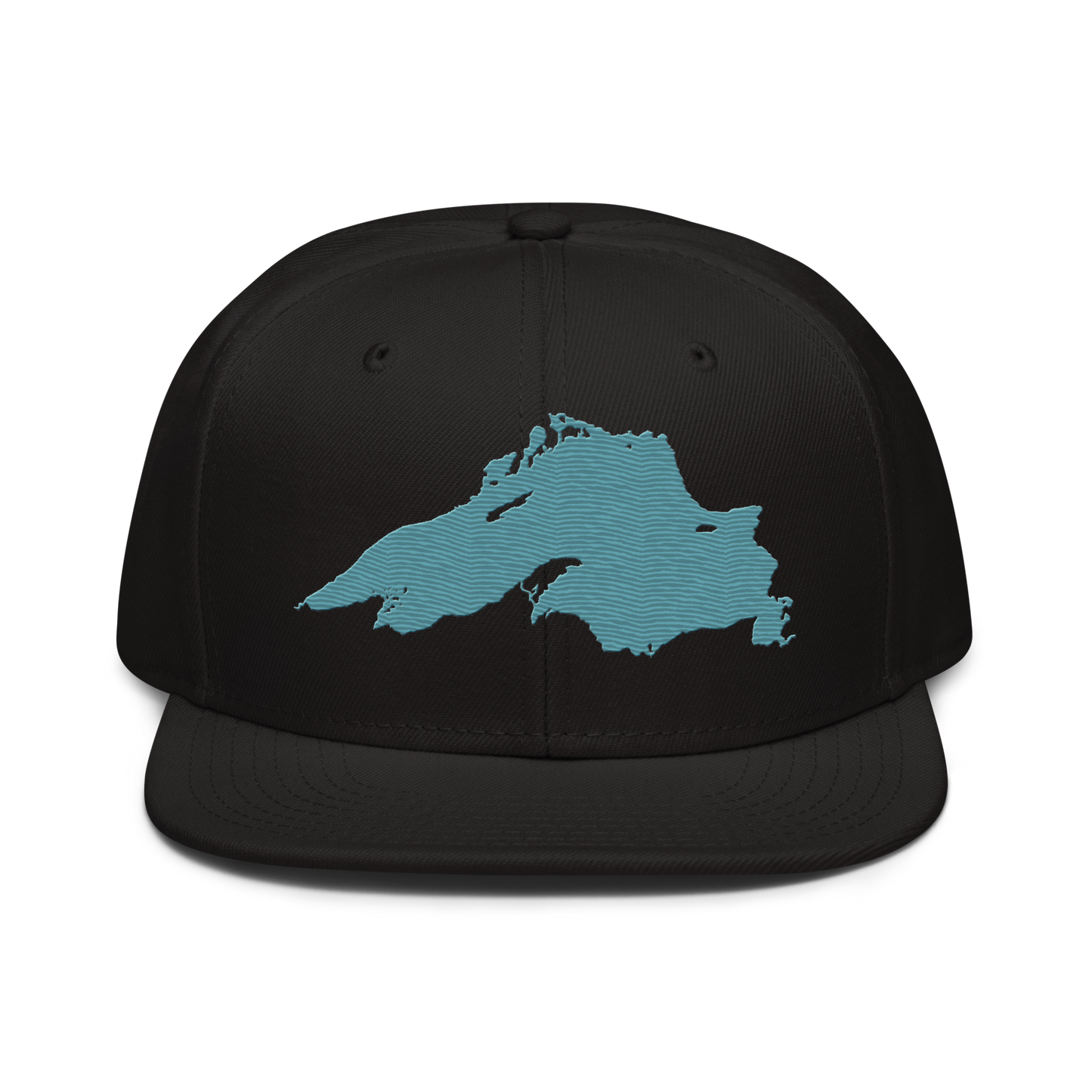 Lake Superior Snapback | 6-Panel - Huron Blue