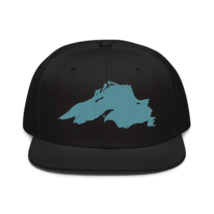 Lake Superior Snapback | 6-Panel - Huron Blue