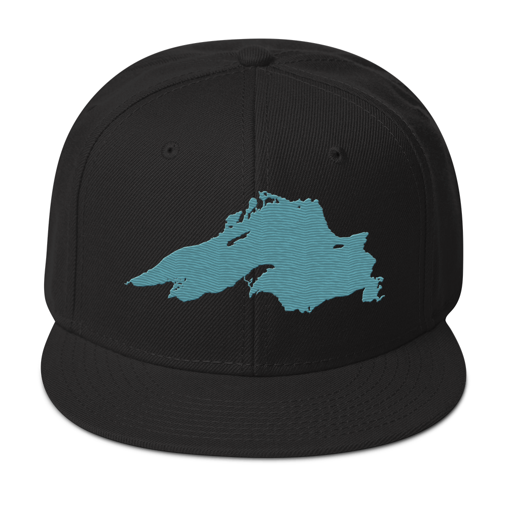 Lake Superior Snapback | 6-Panel - Huron Blue