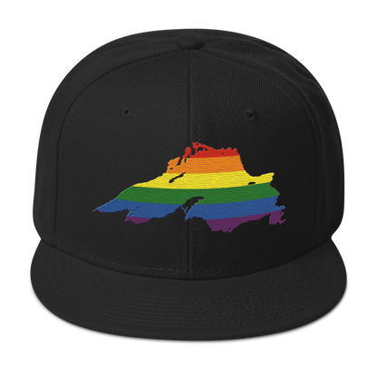 Lake Superior Snapback | 6-Panel - Rainbow Pride Edition