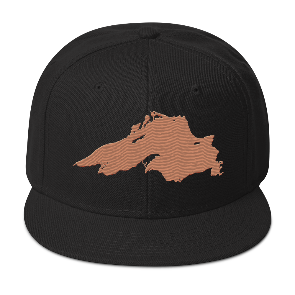 Lake Superior Snapback | 6-Panel - Copper